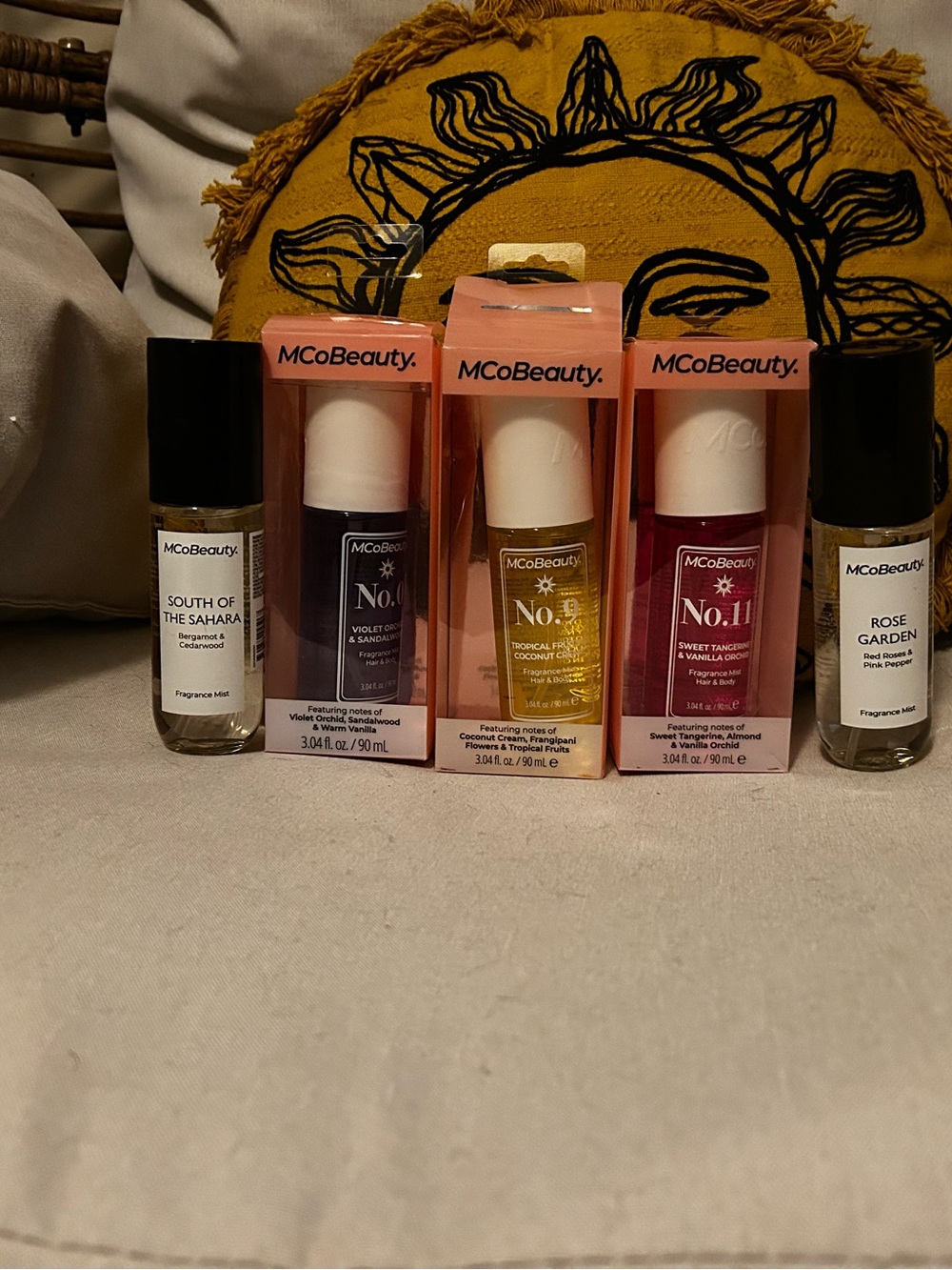 MCObeauty fragrances